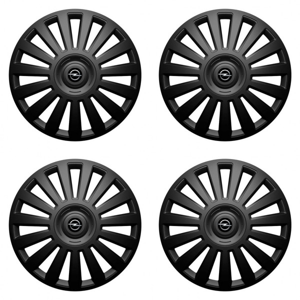 puklice pre Opel 16 Luxury black