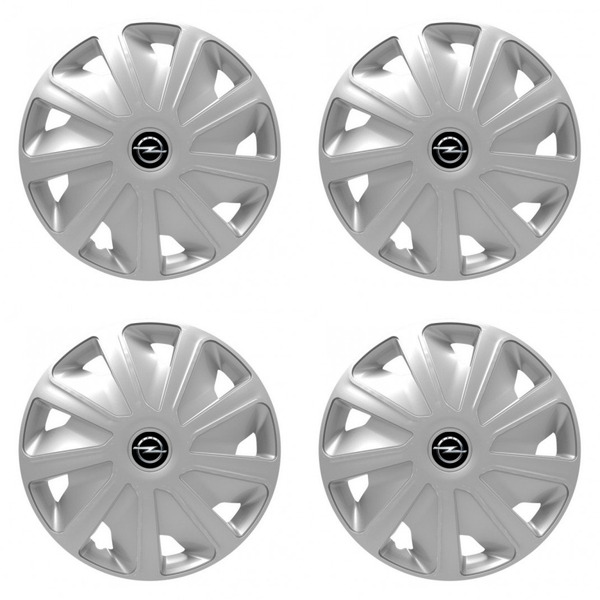 puklice pre Opel pre dodávky 15 Craft silver