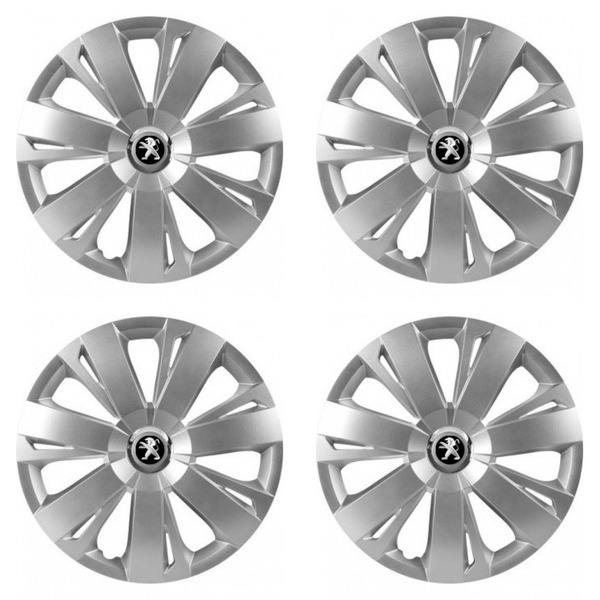 puklice pre Peugeot (staršie logo) 16 ENERGY RC