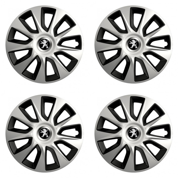 puklice pre  Peugeot (staršie logo) 14 STRATOS double colour