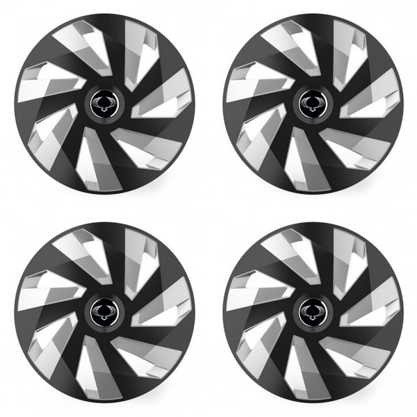 puklice pre Sangyong 14 Vector RC black and silver