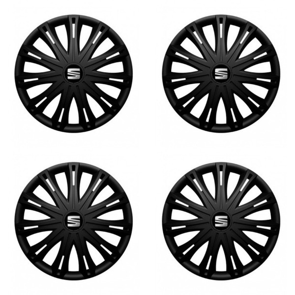 puklice pre Seat 14 SPARK BLACK1