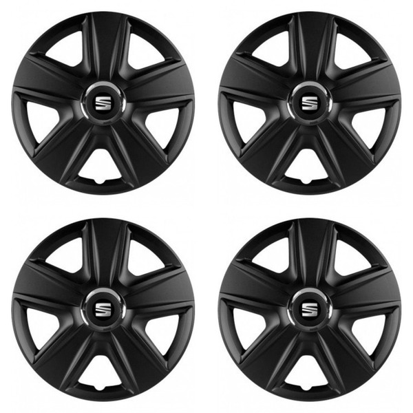 puklice pre Seat 14 ESPRIT RC BLACK