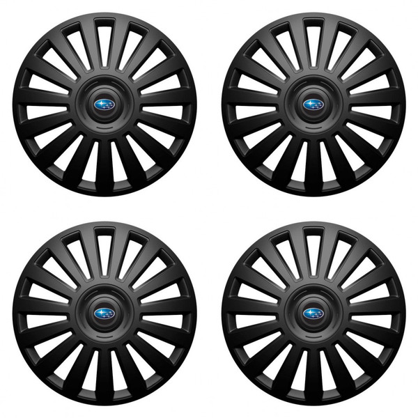 puklice pre Subaru 16 Luxury black