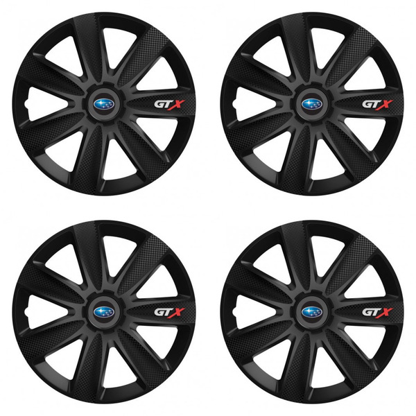puklice pre Subaru 15 GTX CARBON black
