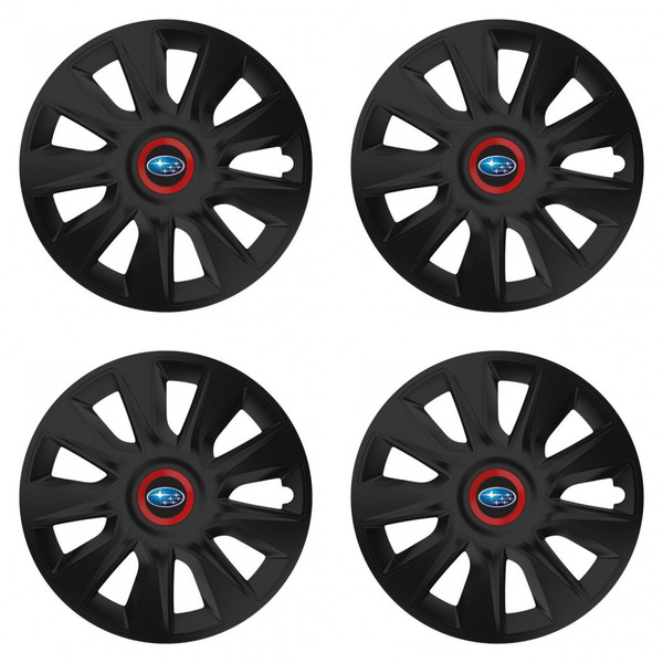 puklice pre  Subaru 15 STRATOS RR black