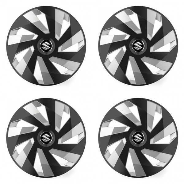 puklice pre Suzuki 14 Vector RC black and silver