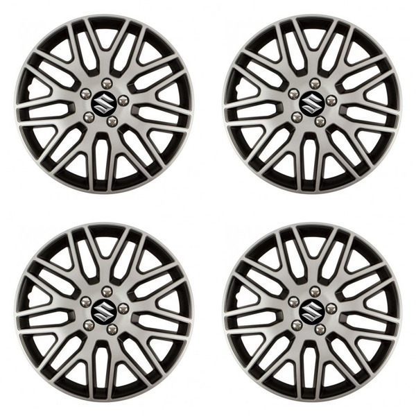 puklice pre Suzuki 14 Dakar NC silver and black