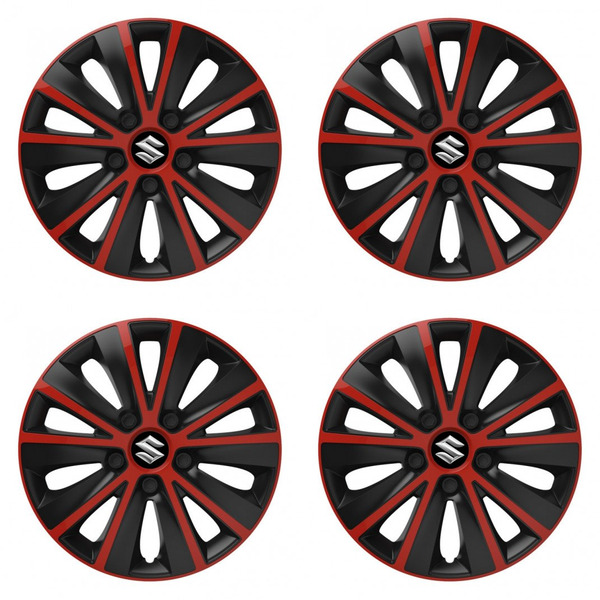 puklice pre Suzuki 14 RAPIDE red and black