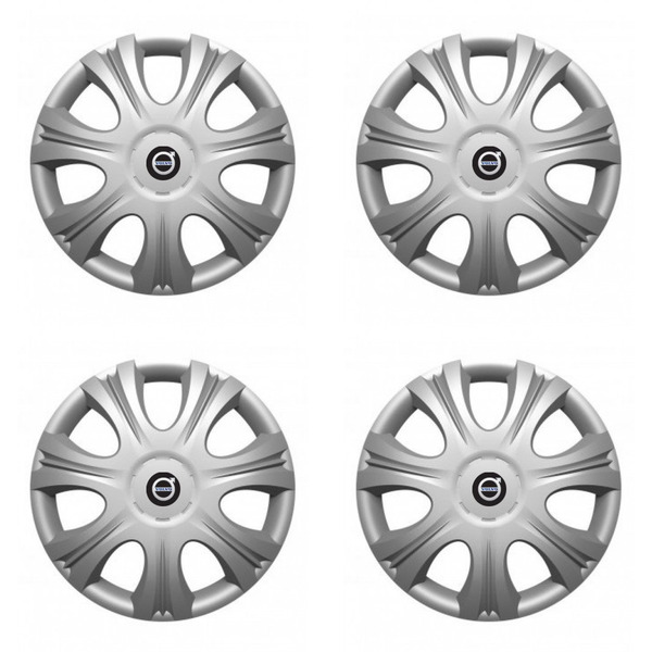 puklice pre  Volvo (čierne) 15 IMPULSE