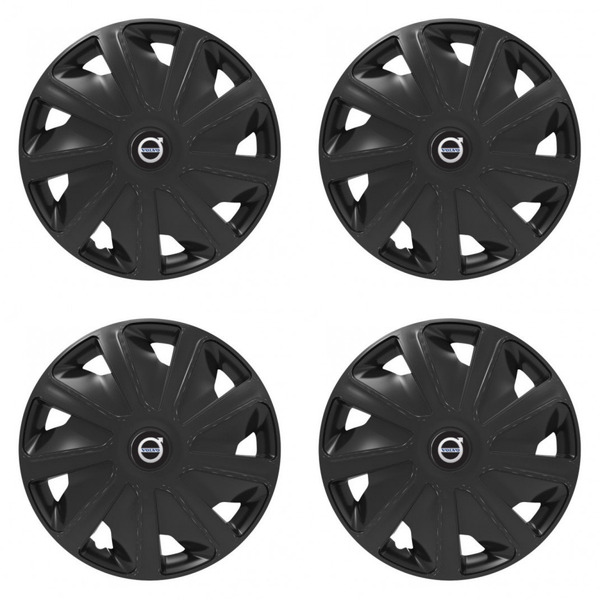 puklice pre Volvo (čierne) pre dodávky 16 Craft black