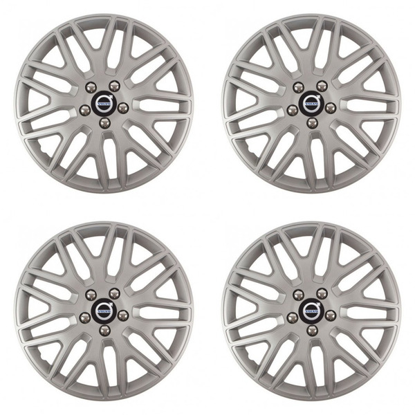 puklice pre Volvo (čierne) 16 DAKAR