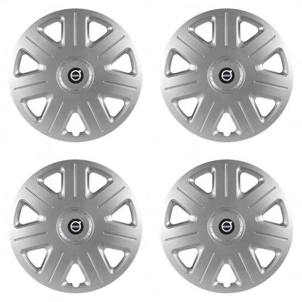 puklice pre Volvo (čierne) 15 Master