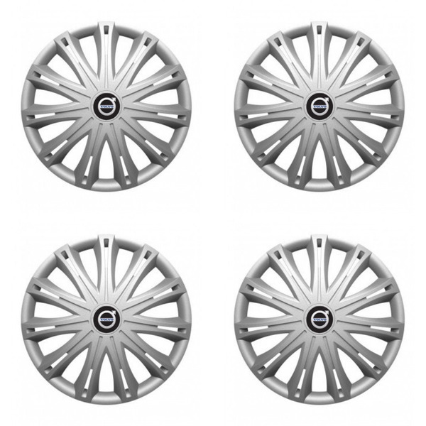 puklice pre Volvo (čierne) 16 SPARK