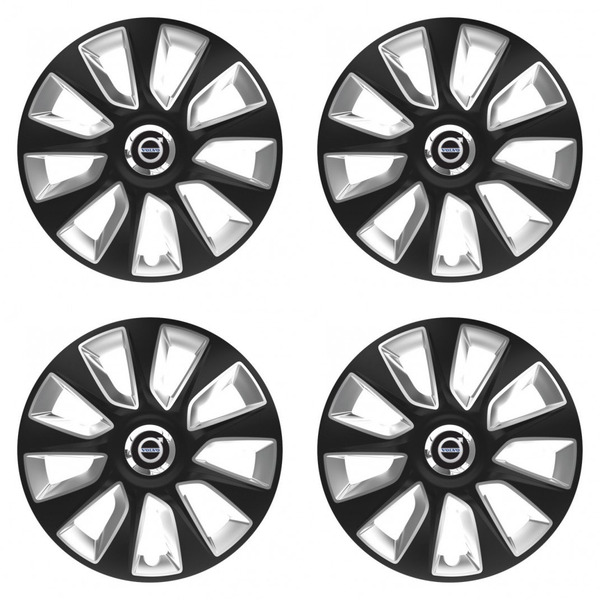 puklice pre Volvo (čierne) 16 STRATOS BS