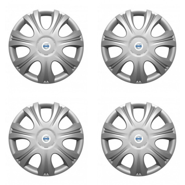 puklice pre  Volvo (biele) 15 IMPULSE