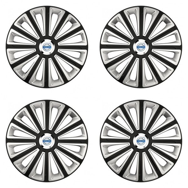 puklice pre Volvo (biele) 14 TREND RC double colour