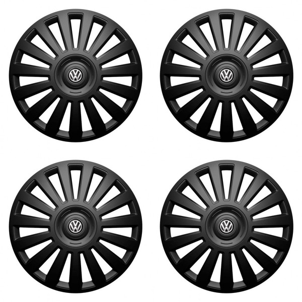 puklice pre  VW (čierne) 14 Luxury black