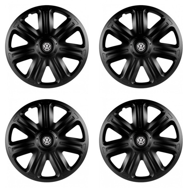puklice pre  VW (čierne) 14 COMFORT BLACK