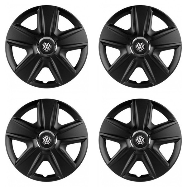 puklice pre VW (čierne) 15 ESPRIT RC BLACK