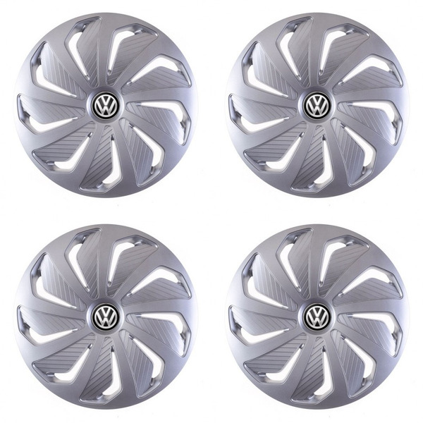 puklice pre VW (čierne) 14 WIND RC SI