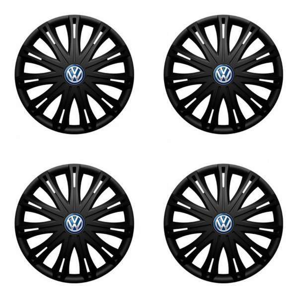 puklice pre  VW (modré) 17 SPARK BLACK
