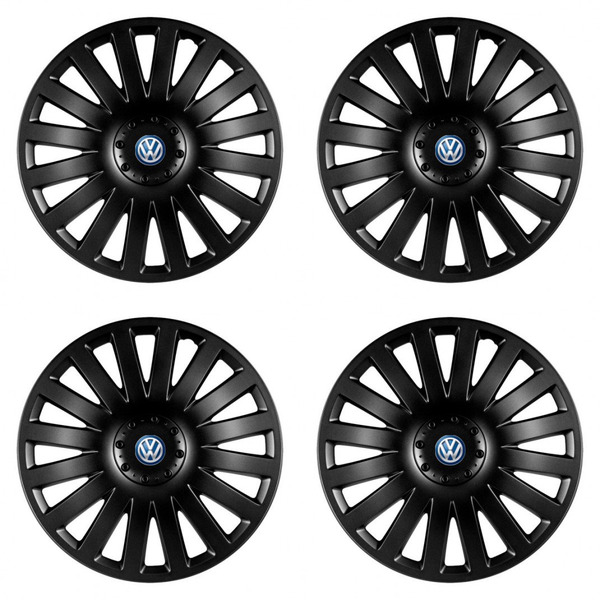 puklice pre  VW (modré) 14 Smart black