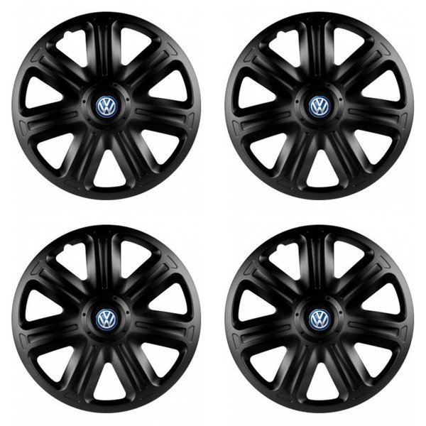 puklice pre  VW (modré) 15 COMFORT BLACK