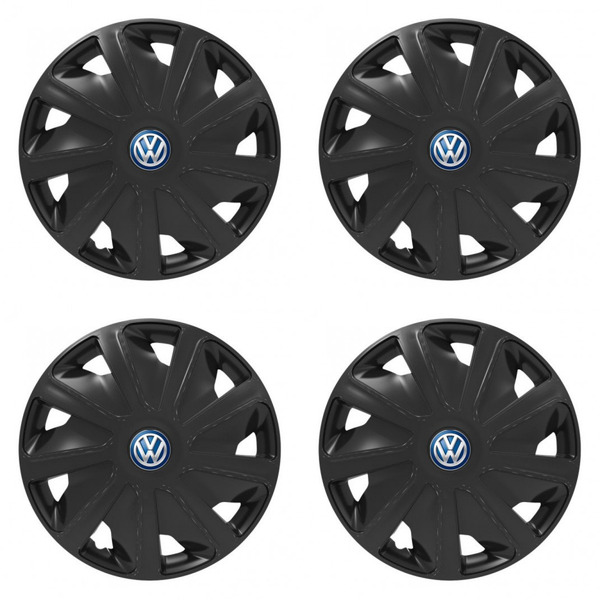 puklice pre  VW (modré) pre dodávky 16 Craft black