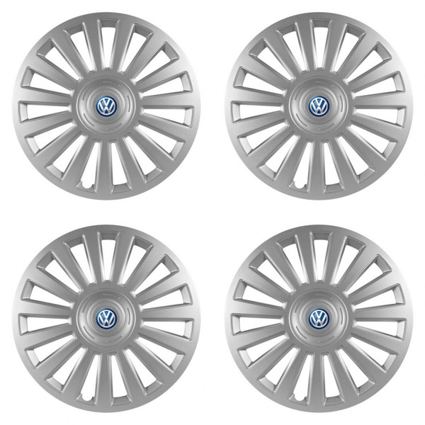 puklice pre  VW (modré) 15 Luxury